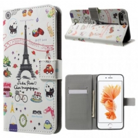 Κάλυμμα iPhone 8 Plus / 7 Plus Λατρεύω Το Παρίσι