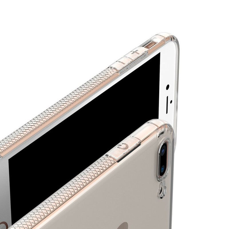 θηκη κινητου iPhone 8 Plus / 7 Plus Διαφανή Προστατευτικά Μαξιλάρια Leeu