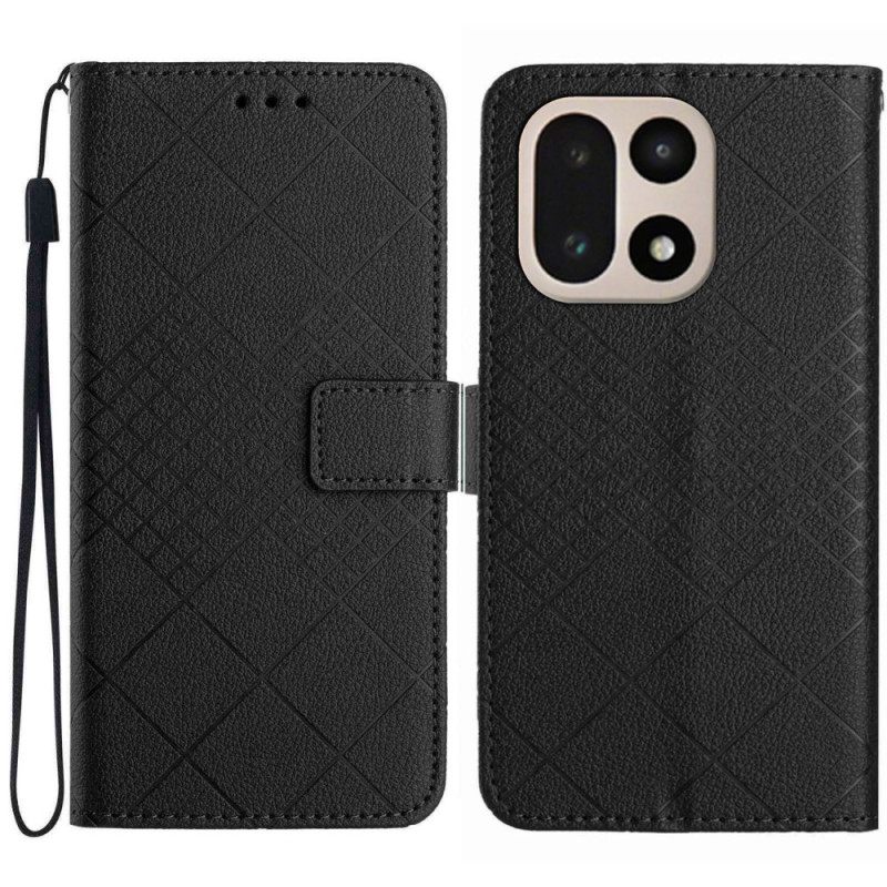 Δερματινη Θηκη Oneplus 15 Διαμάντια Σιλικόνης