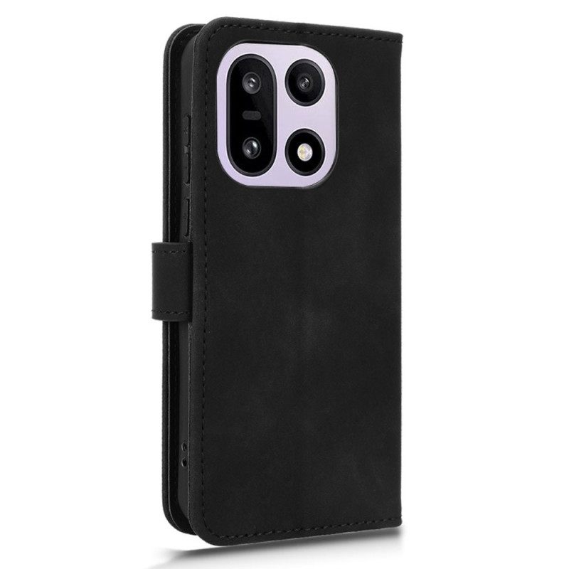 Δερματινη Θηκη Oneplus 15 Εφέ Σουέτ Σιλικόνης