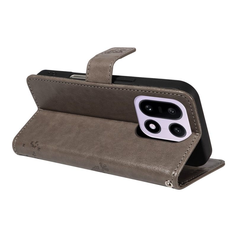 Δερματινη Θηκη Oneplus 15 Γάτα Και Δέντρο