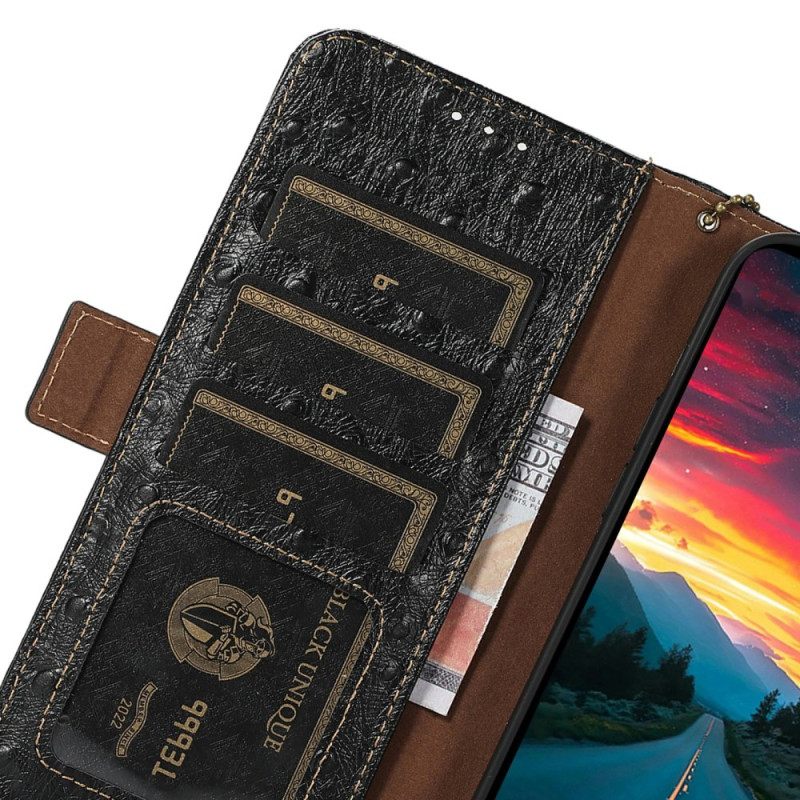 Δερματινη Θηκη Oneplus 15 Γνήσιο Δέρμα Με Προστασία Rfid