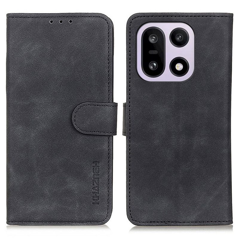 Δερματινη Θηκη Oneplus 15 Khazneh Ρετρό Υφή Σιλικόνης