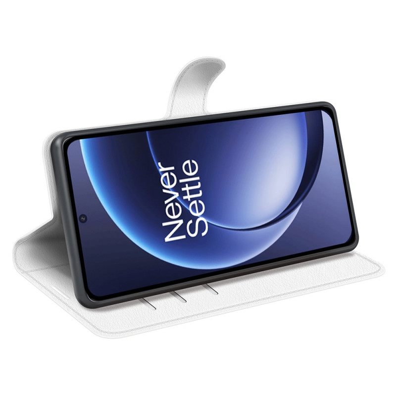 Δερματινη Θηκη Oneplus 15 Λύτσι Από Τεχνητό Δέρμα