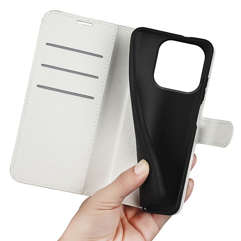 Δερματινη Θηκη Oneplus 15 Λύτσι Από Τεχνητό Δέρμα