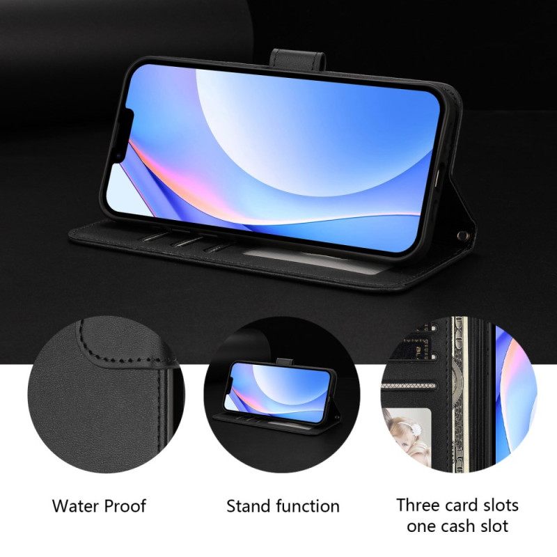 Θηκη Κινητου Oneplus 15 Πορτοφόλι Rfid Με Υφή