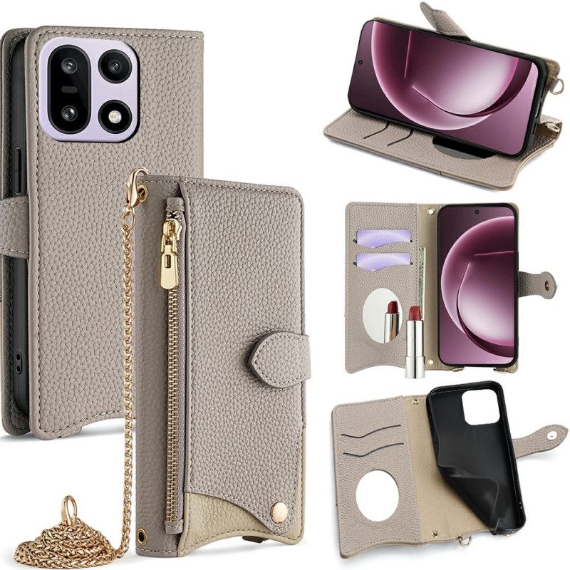 Θηκη Κινητου Oneplus 15 Θήκες Κινητών Πορτοφόλι Με Αλυσίδα Και Λουράκι Ώμου