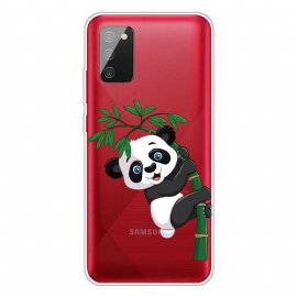 θηκη κινητου Samsung Galaxy A02s Panda Panda On Bamboo