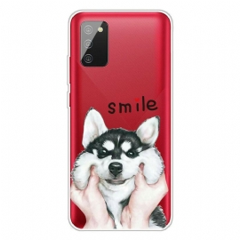 Θήκη Samsung Galaxy A02s Smile Dog