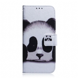 δερματινη θηκη Huawei P Smart Pro / Honor 9X Pro Πρόσωπο Panda