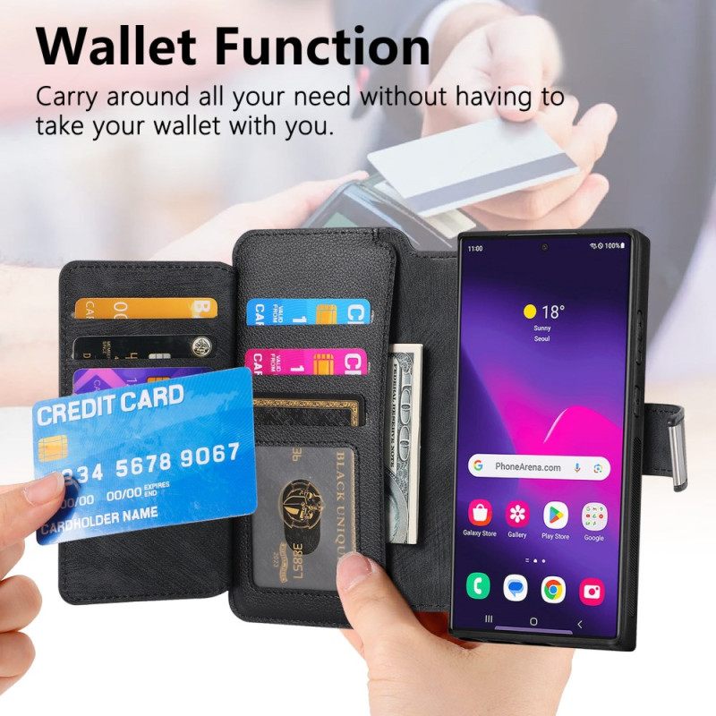 Δερματινη Θηκη Samsung Galaxy S25 Ultra 5g Αποσπώμενη Μαγνητική Θήκη