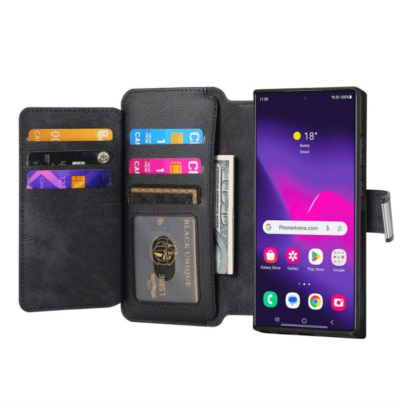 Δερματινη Θηκη Samsung Galaxy S25 Ultra 5g Αποσπώμενη Μαγνητική Θήκη