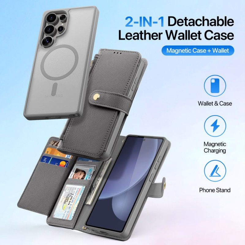 Δερματινη Θηκη Samsung Galaxy S25 Ultra 5g Αποσπώμενη Θήκη Dux Ducis Σειράς Lawa