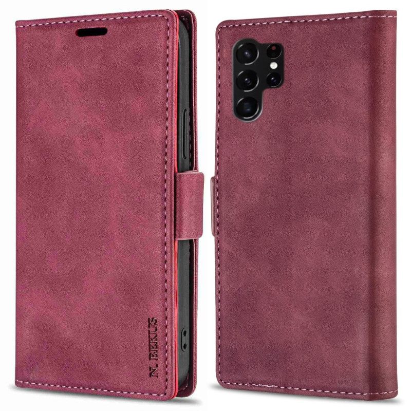 Δερματινη Θηκη Samsung Galaxy S25 Ultra 5g Δέρμα Πολυουρεθάνης