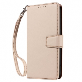 Δερματινη Θηκη Samsung Galaxy S25 Ultra 5g Δερμάτινο Πορτοφόλι Rfid Με Λουράκι