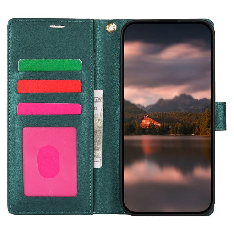 Δερματινη Θηκη Samsung Galaxy S25 Ultra 5g Φλοράλ Εκτύπωση Με Λουράκι