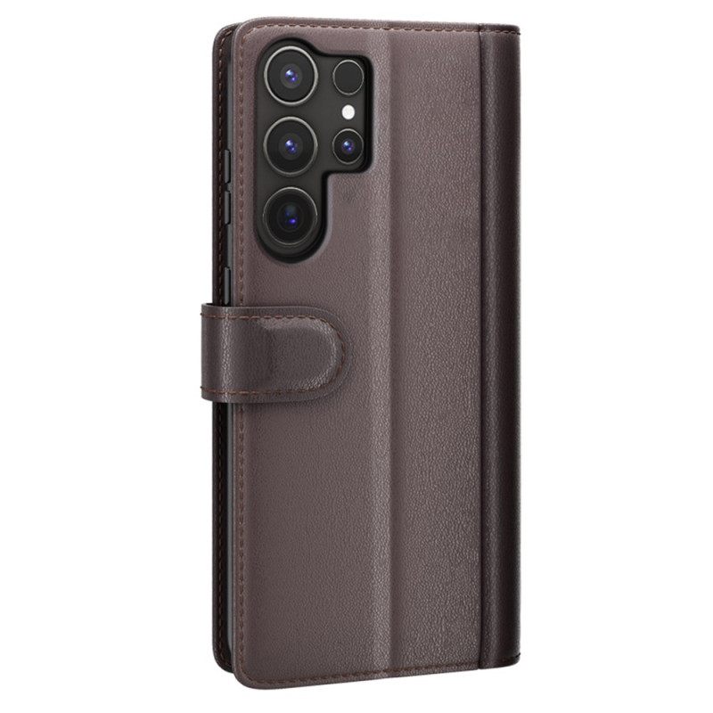 Δερματινη Θηκη Samsung Galaxy S25 Ultra 5g Γνήσιο Δέρμα