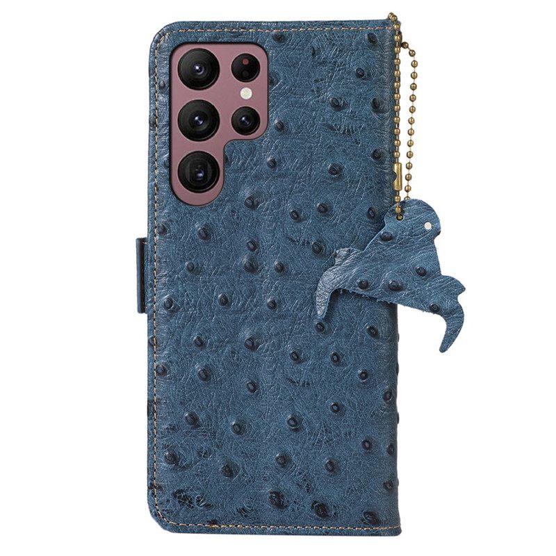 Δερματινη Θηκη Samsung Galaxy S25 Ultra 5g Γνήσιο Δέρμα Με Κλείδωμα Rfid