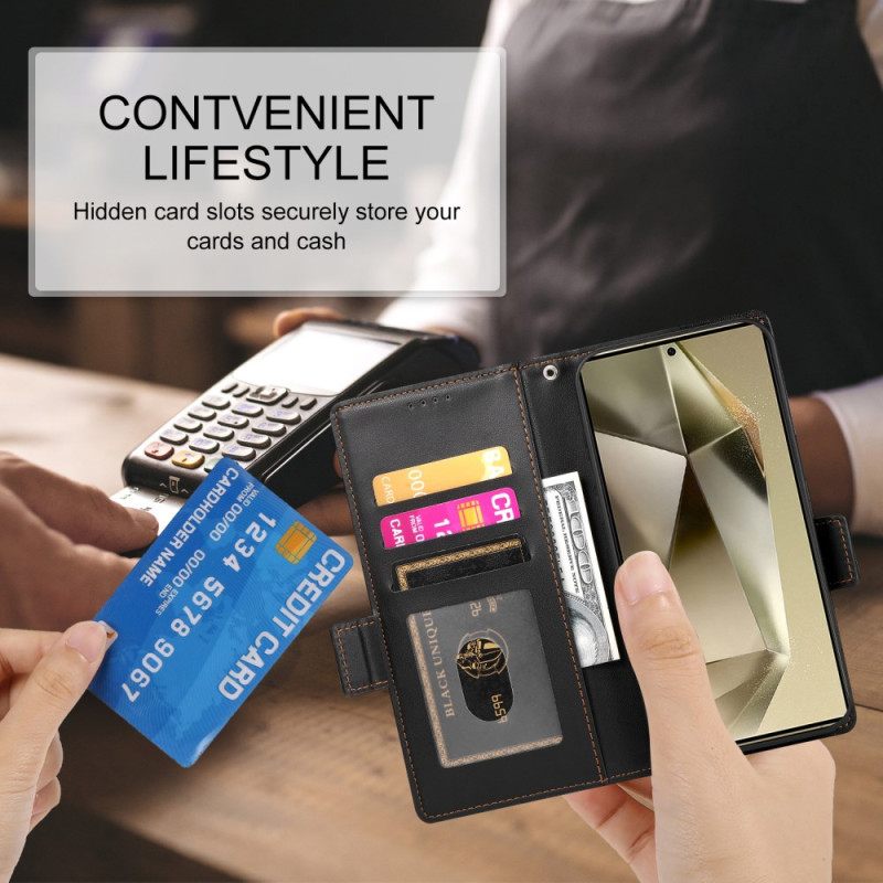 Δερματινη Θηκη Samsung Galaxy S25 Ultra 5g Λεπτό