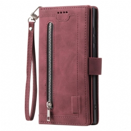 Δερματινη Θηκη Samsung Galaxy S25 Ultra 5g Πορτοφόλι Με Φερμουάρ