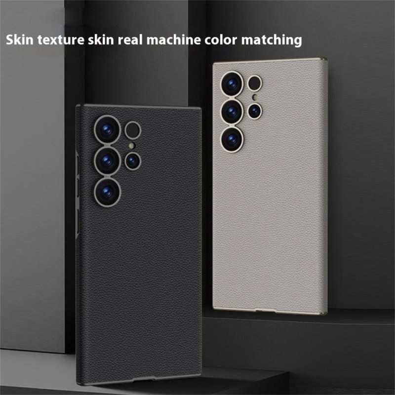 Κάλυμμα Samsung Galaxy S25 Ultra 5g Αφή Δέρματος Σιλικόνης