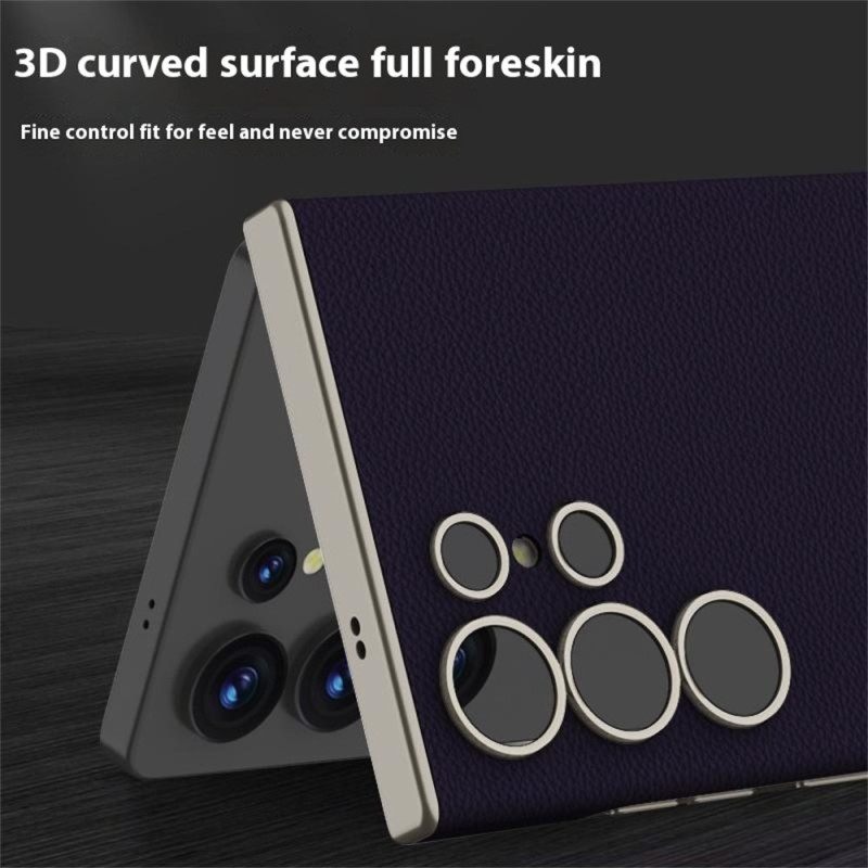 Κάλυμμα Samsung Galaxy S25 Ultra 5g Αφή Δέρματος Σιλικόνης