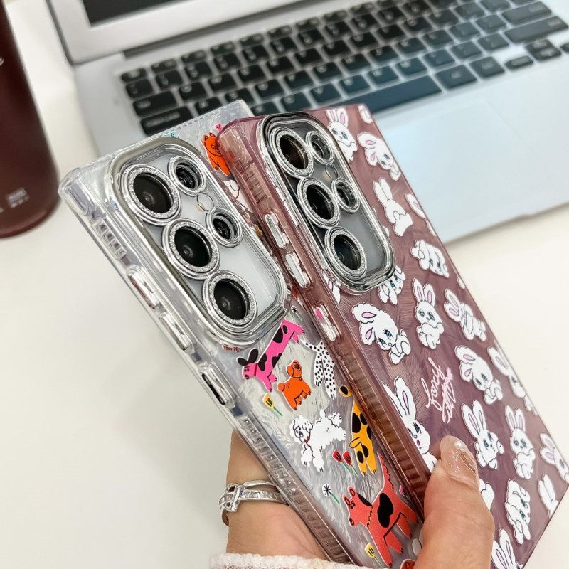 Κάλυμμα Samsung Galaxy S25 Ultra 5g Αστροναύτης Με Προστατευτικό Φακού