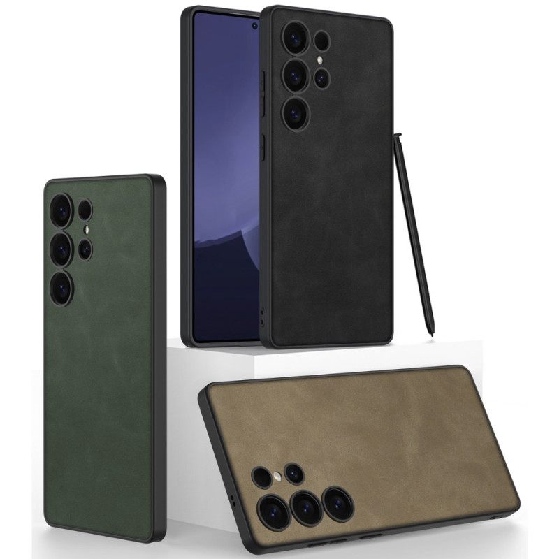 Κάλυμμα Samsung Galaxy S25 Ultra 5g Δερμάτινο Εφέ