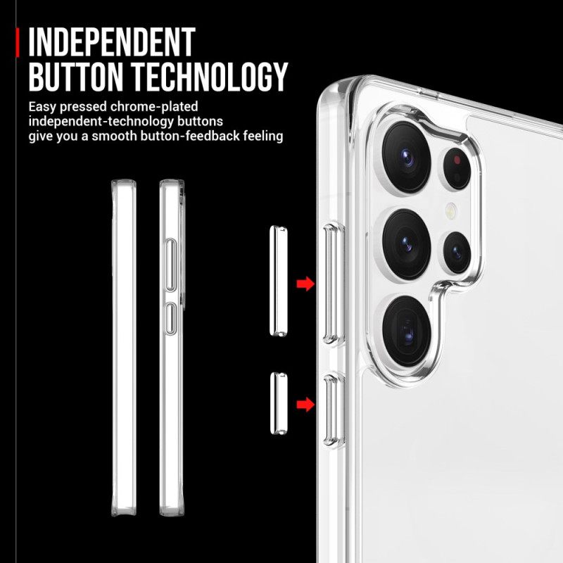 Κάλυμμα Samsung Galaxy S25 Ultra 5g Διαφανές Fusion