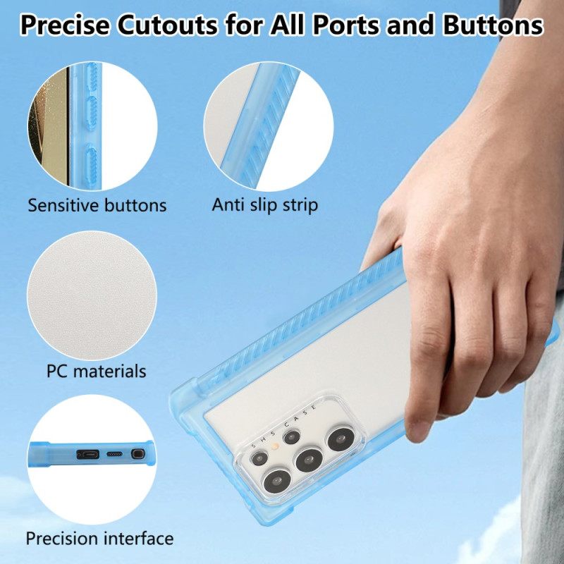 Κάλυμμα Samsung Galaxy S25 Ultra 5g Ενισχυμένο Πλαίσιο Σιλικόνης