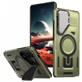 Κάλυμμα Samsung Galaxy S25 Ultra 5g Μεταλλικό Εφέ Με Κάλυμμα Φακού Και Βάση Σιλικόνης