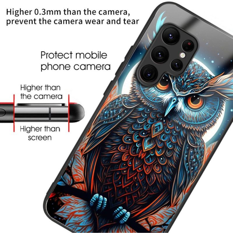 Κάλυμμα Samsung Galaxy S25 Ultra 5g Πολύχρωμη Κουκουβάγια