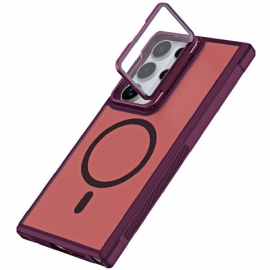 Κάλυμμα Samsung Galaxy S25 Ultra 5g Συμβατό Με Magsafe Ματ Σχεδιασμός Κατά Των Δακτυλικών Αποτυπωμάτων Με Βάση