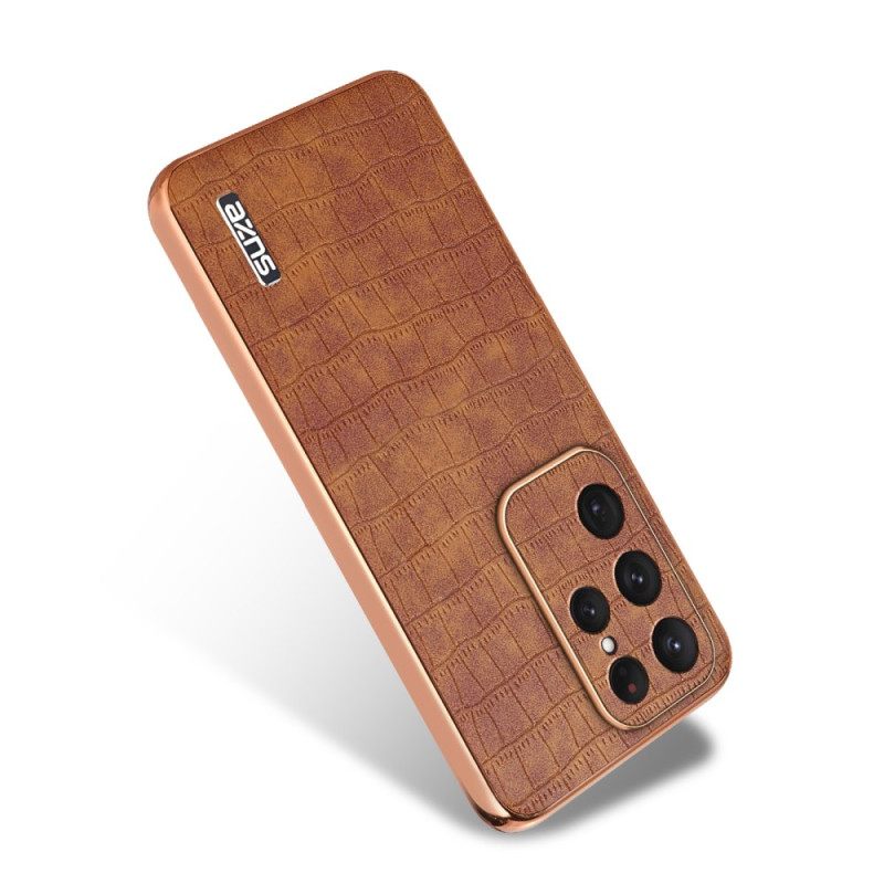 Κάλυμμα Samsung Galaxy S25 Ultra 5g Θήκες Κινητών Εφέ Κροκόδειλου Azns