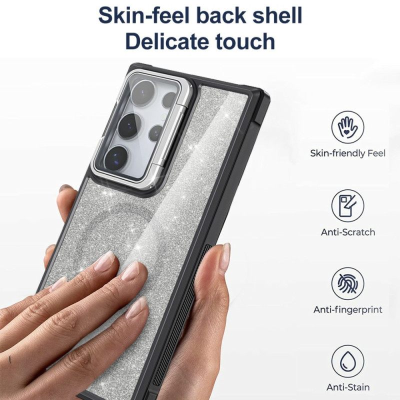 Κάλυμμα Samsung Galaxy S25 Ultra 5g Θήκες Κινητών Γκλίτερ Με Ενσωματωμένη Βάση