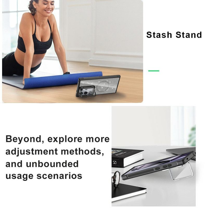 Κάλυμμα Samsung Galaxy S25 Ultra 5g Θήκες Κινητών Γκλίτερ Με Ενσωματωμένη Βάση