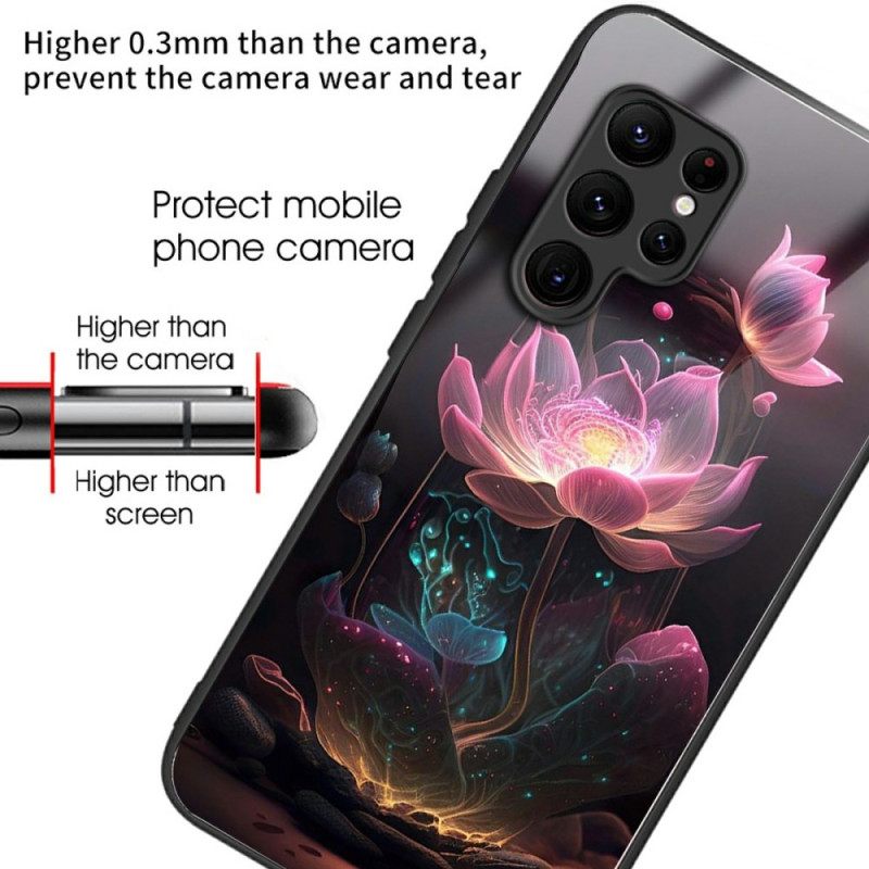 Κάλυμμα Samsung Galaxy S25 Ultra 5g Θήκες Κινητών Λωτός Από Σκληρυμένο Γυαλί