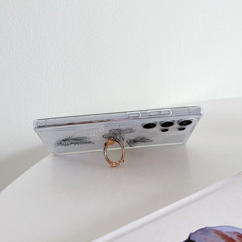 Κάλυμμα Samsung Galaxy S25 Ultra 5g Θήκες Κινητών Θήκη Για Δαχτυλίδι Με Σχέδιο