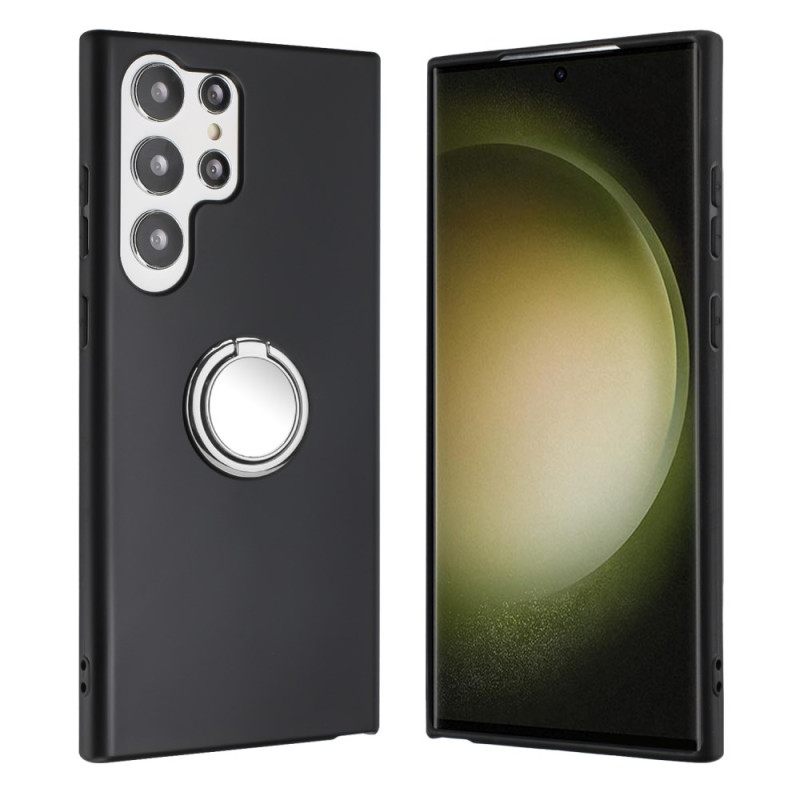 Κάλυμμα Samsung Galaxy S25 Ultra 5g Θήκη Δαχτυλιδιών Και Βάση Σιλικόνης