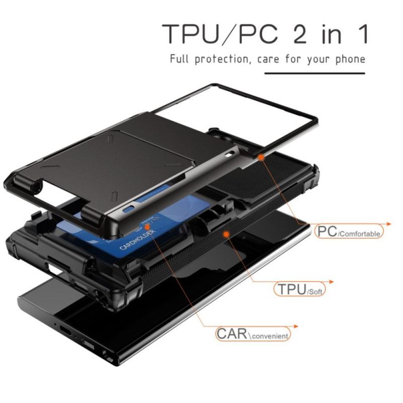 Κάλυμμα Samsung Galaxy S25 Ultra 5g Θήκη Καρτών Flip