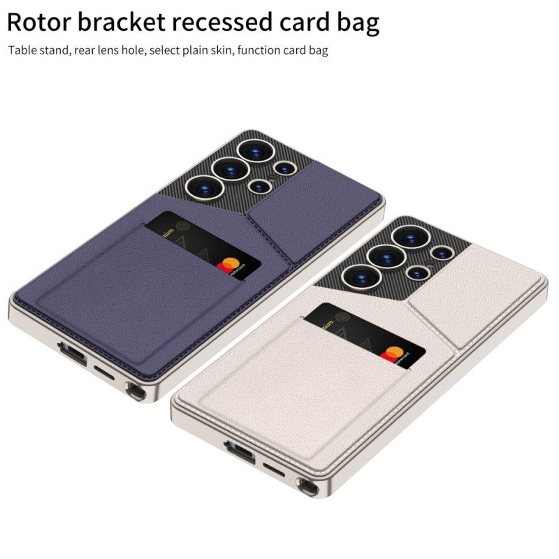 Κάλυμμα Samsung Galaxy S25 Ultra 5g Θήκη Καρτών Και Βάση Gkk