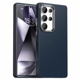 Κάλυμμα Samsung Galaxy S25 Ultra 5g Υφή Ινών Άνθρακα