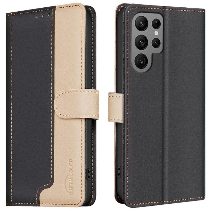 Θηκη Κινητου Samsung Galaxy S25 Ultra 5g Θήκες Κινητών Δίχρωμο Με Προστασία Rfid Binfen Color