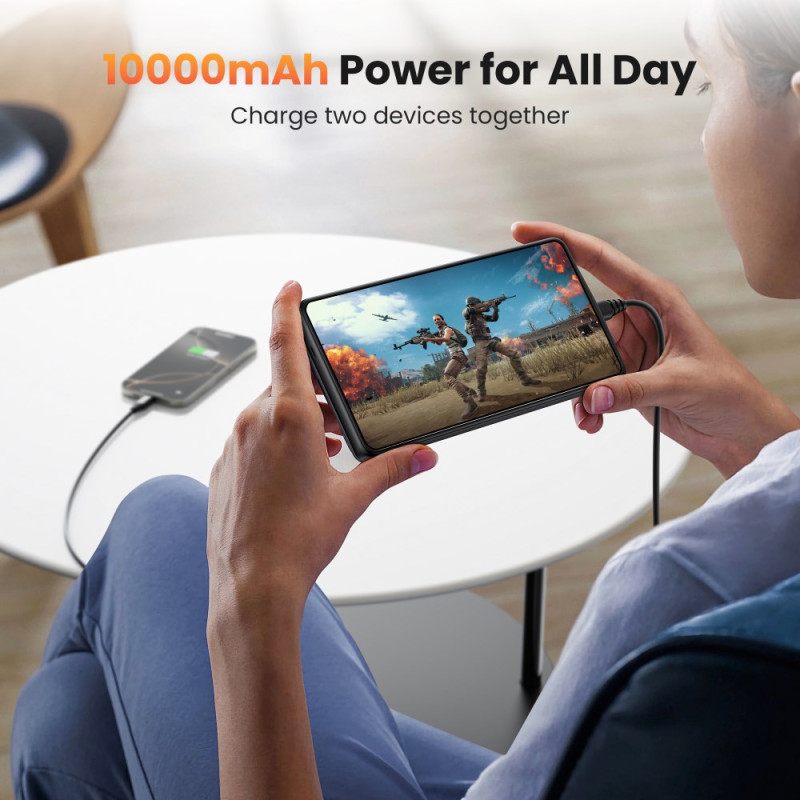 Θήκη Μπαταρίας 10000mah Για Φορτιστή Samsung Galaxy S25 Ultra Με Μαγνητική Σύνδεση