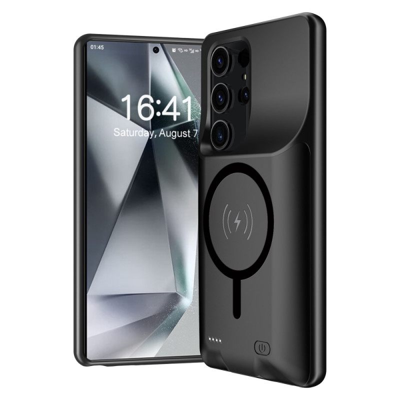 Θήκη Μπαταρίας 10000mah Για Samsung Galaxy S25 Ultra Εξωτερικός Φορτιστής Με Μαγνητική Σύνδεση