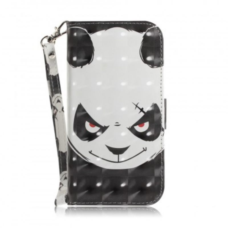 Κάλυμμα Sony Xperia 10 με κορδονι Angry Panda Με Λουράκι