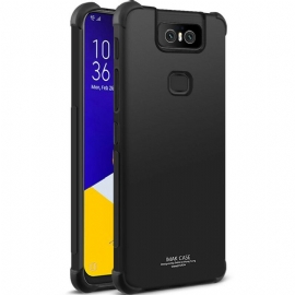 Θήκη Asus ZenFone 6 Εύκαμπτη Σιλικόνη Με Φιλμ Για Οθόνη Imak