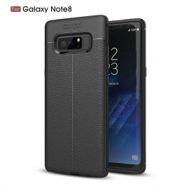 Θήκη Samsung Galaxy Note 8 Δερμάτινο Εφέ Litchi Double Line