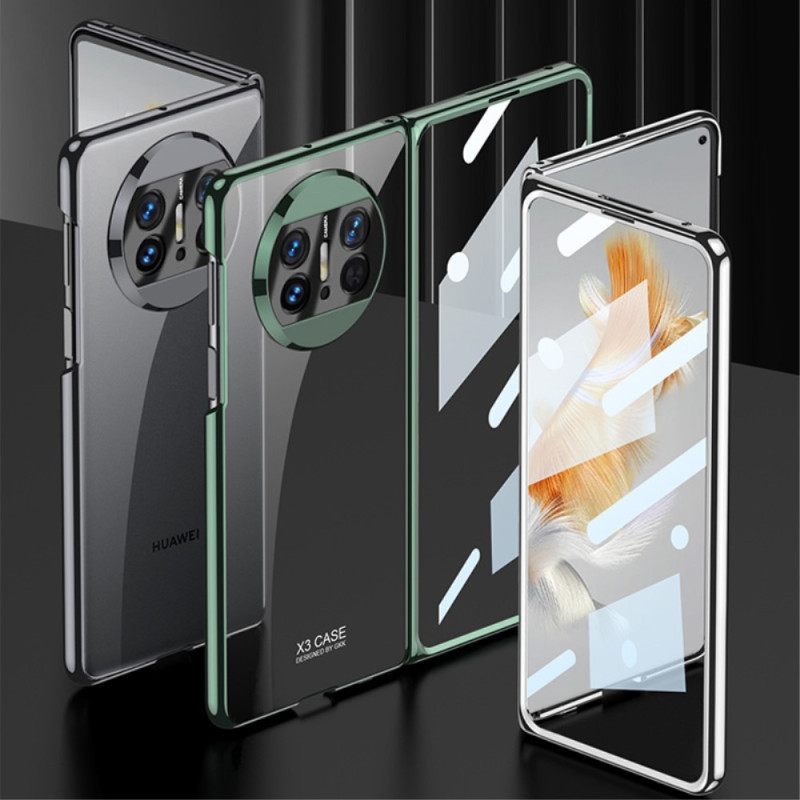 Κάλυμμα Huawei Mate X3 Διαφανές Με Προστατευτικό Γυαλιού Gkk