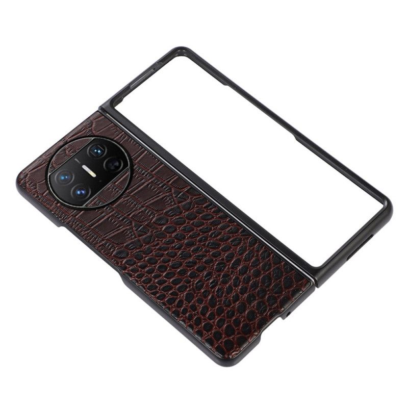 Κάλυμμα Huawei Mate X3 Γνήσιο Δέρμα Κροκόδειλου